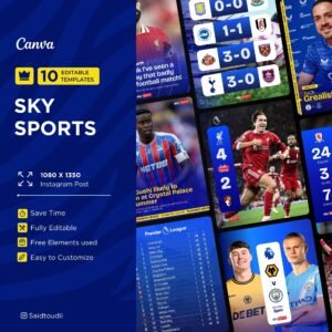 10 Canva templates Sky Sports