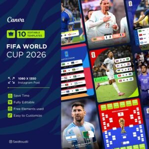 10 Canva templates Fifa world cup 26