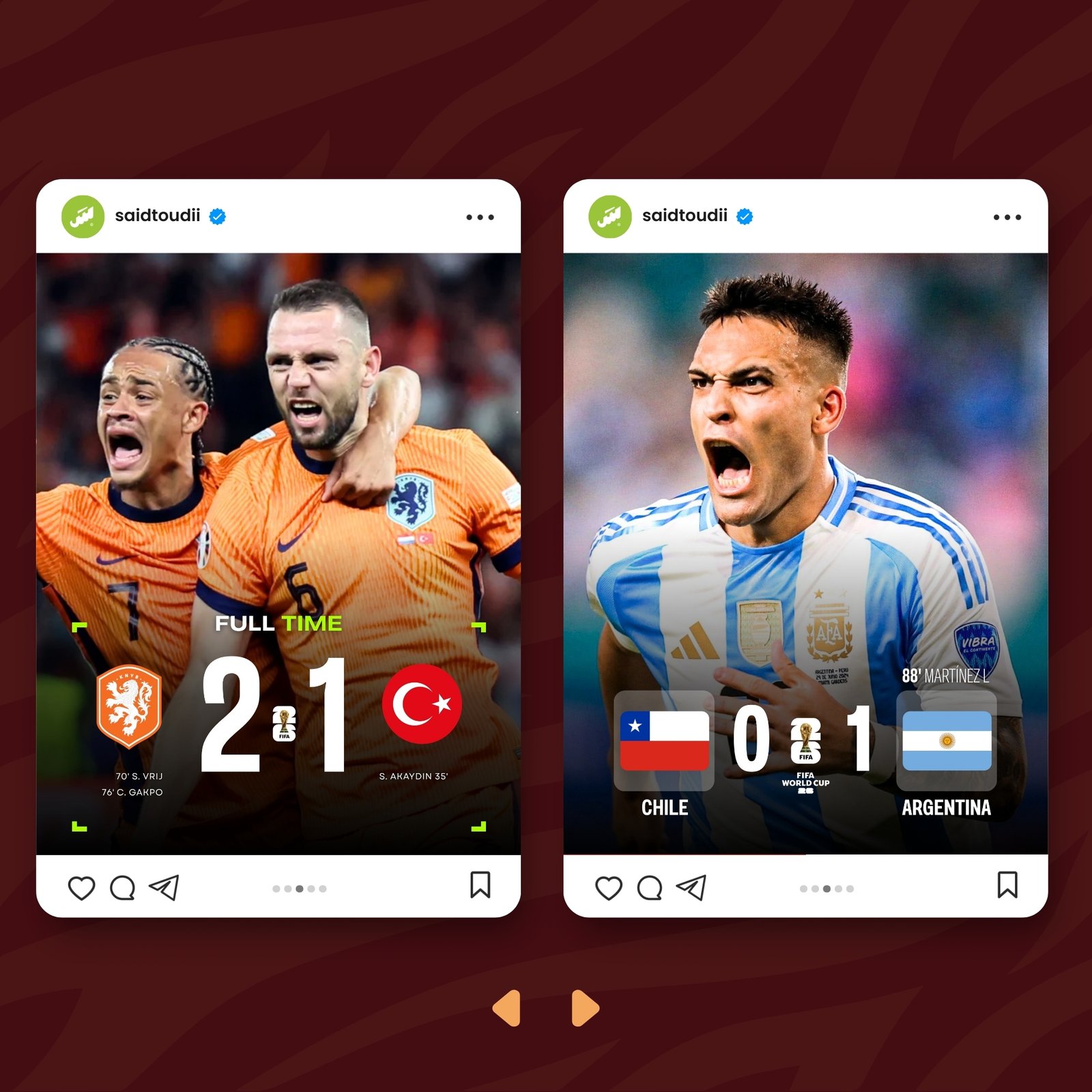10 Canva templates Full Time World Cup - Image 3