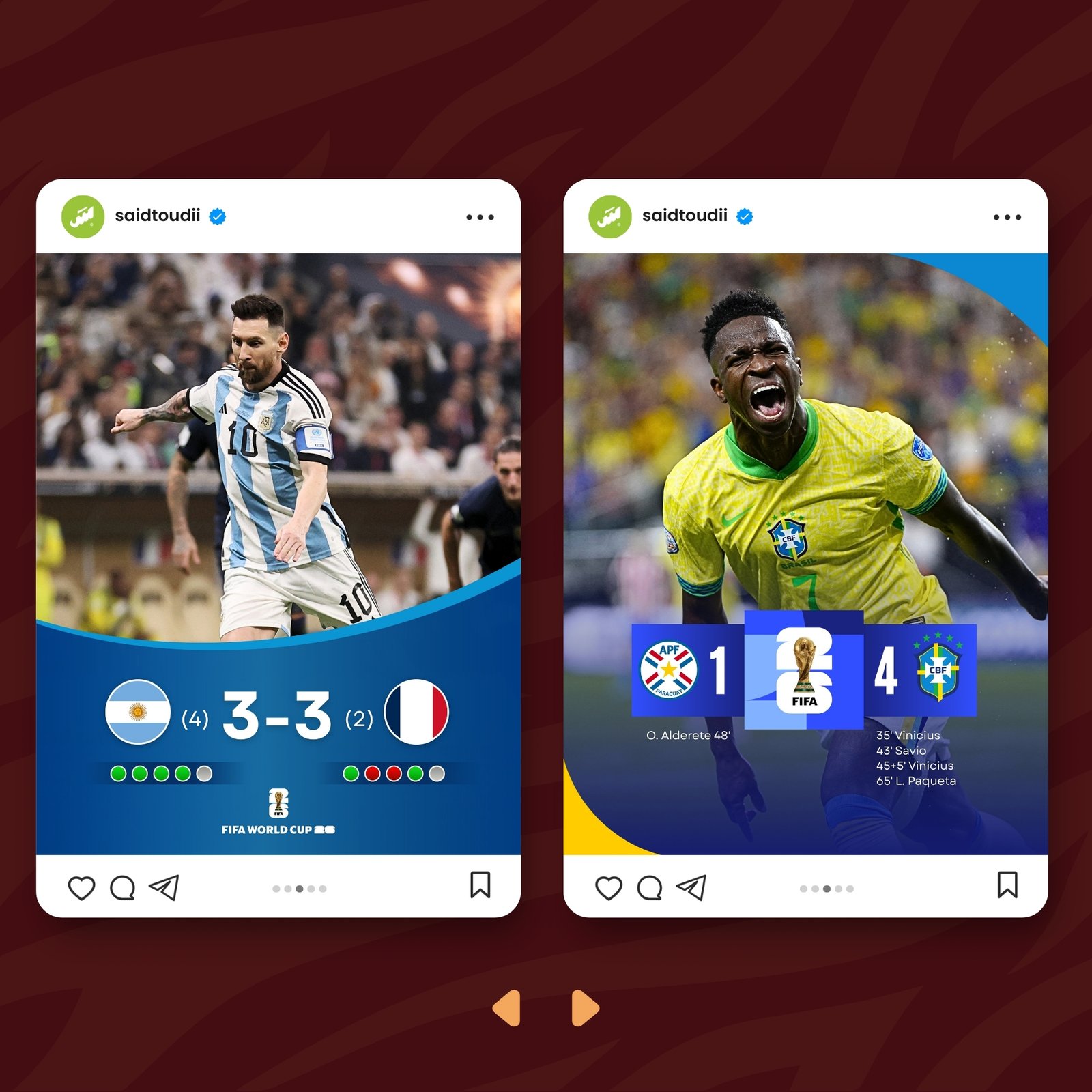 10 Canva templates Full Time World Cup - Image 4