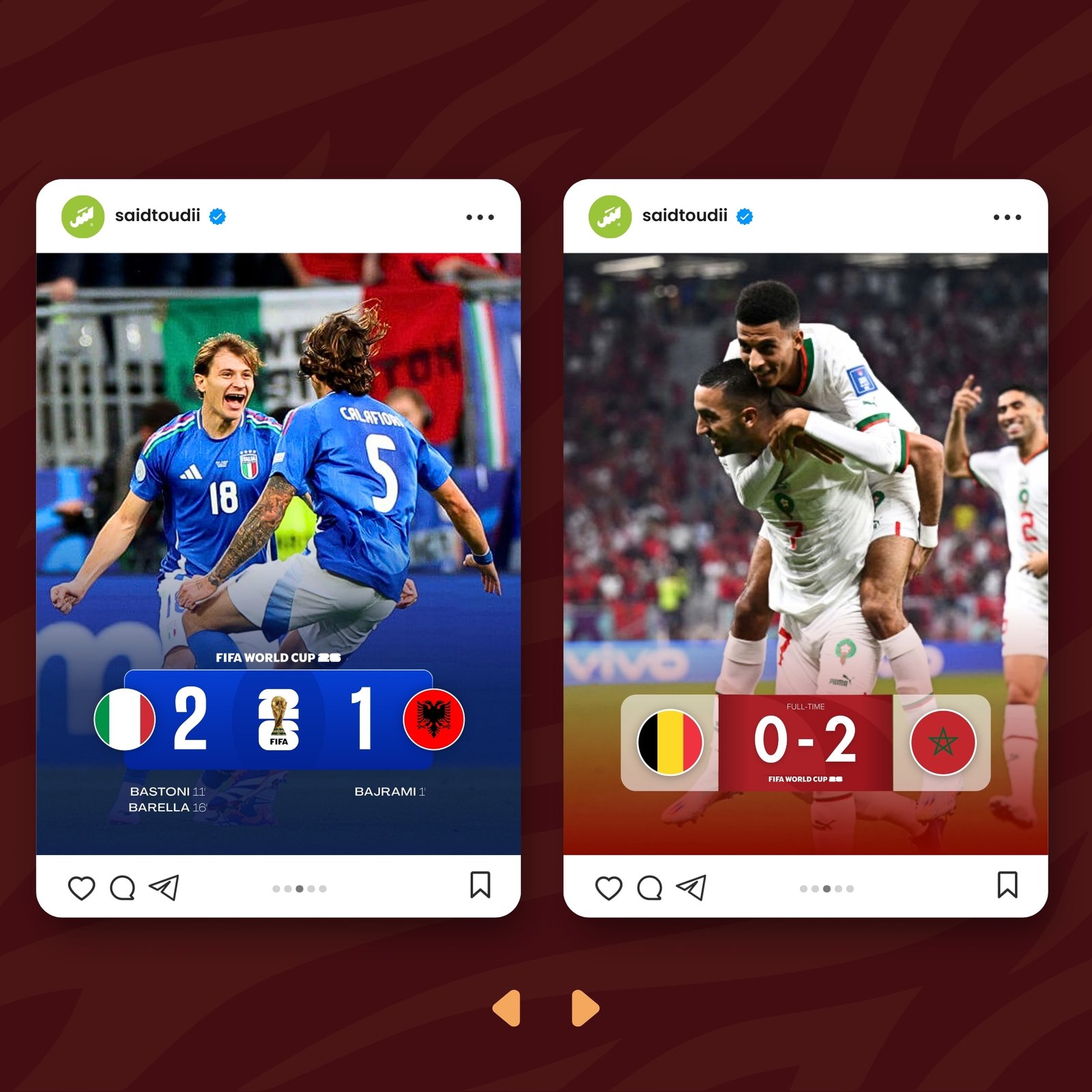 10 Canva templates Full Time World Cup - Image 5