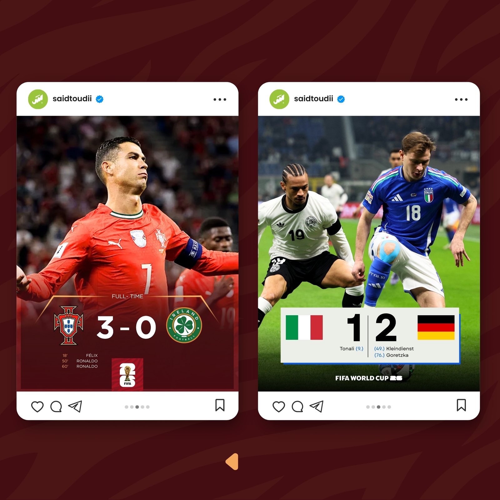 10 Canva templates Full Time World Cup - Image 6