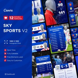 12 Canva templates Sky Sports V2